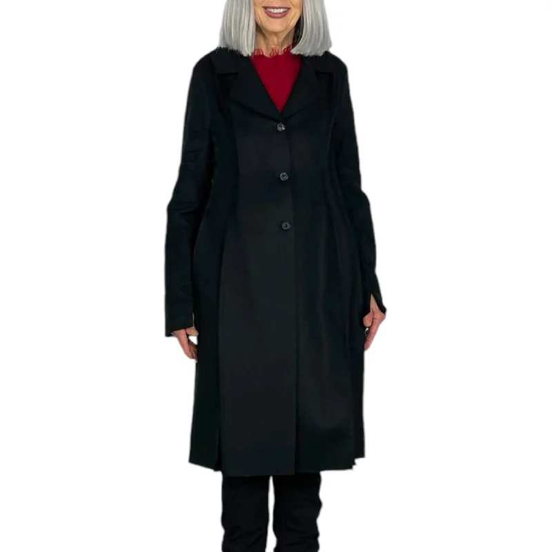 Belted women's cashmere coats in soft pastels for a luxurious feelSHAPED COAT