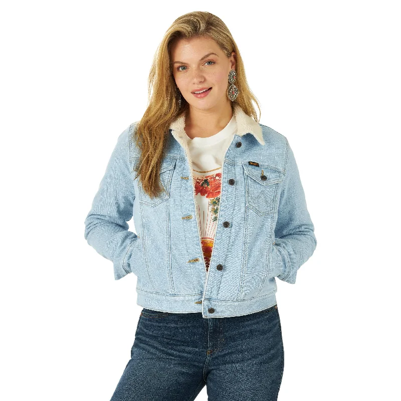 Water - resistant women's trench coats with adjustable cuffs for rainy daysWomen's Wrangler Denim Jacket #112317322 Water - resistant women's trench coats with adjustable cuffs for rainy daysWomen's Wrangler Denim Jacket #112317322
