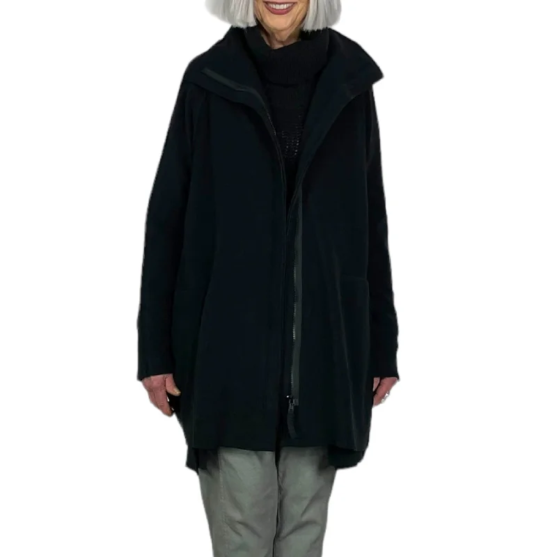 Women's quilted puffer jackets in a cropped silhouette for a modern twistBONDED FLEECE LONG JACKET Women's quilted puffer jackets in a cropped silhouette for a modern twistBONDED FLEECE LONG JACKET