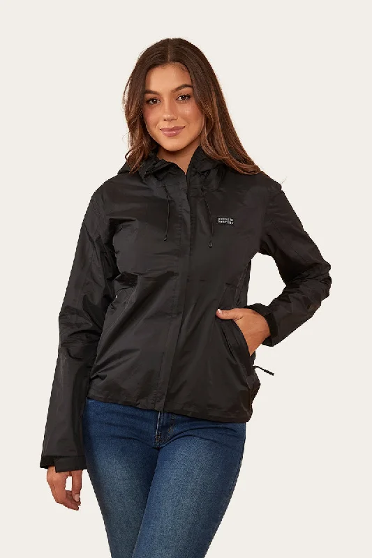 Women's pea coats in a plus - size fit for a flattering and warm winter coatAlpine Womens Jacket - Black Women's pea coats in a plus - size fit for a flattering and warm winter coatAlpine Womens Jacket - Black