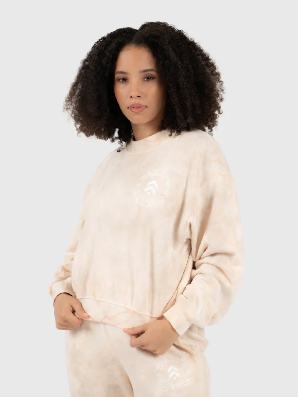 Women's long - length wool blend jackets for a warm and stylish winter lookBARRY'S MARBLE DYE OVERSIZED CROP PULLOVER Women's long - length wool blend jackets for a warm and stylish winter lookBARRY'S MARBLE DYE OVERSIZED CROP PULLOVER