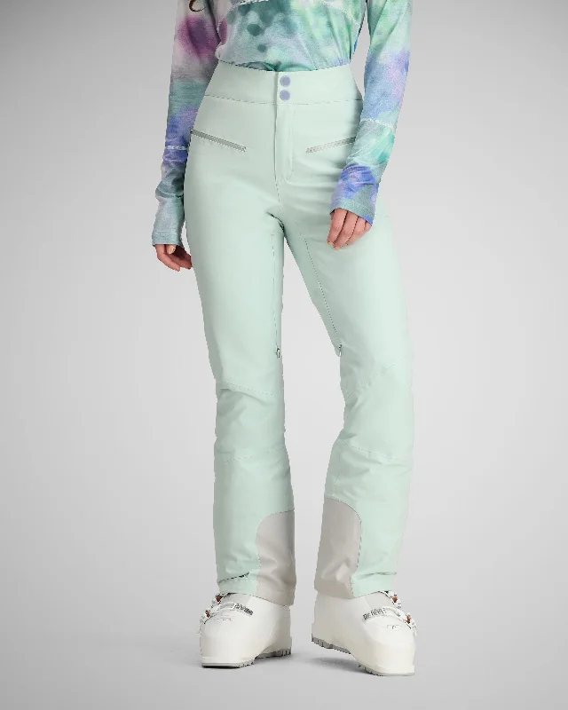 Women's bomber jackets with a holographic finish for a futuristic and eye - catching lookBliss Pant | Glacial Ice Women's bomber jackets with a holographic finish for a futuristic and eye - catching lookBliss Pant | Glacial Ice