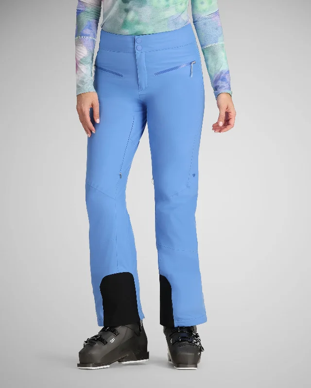Women's cropped down jackets in bold colors for a sporty and fashionable winter outfitBliss Pant | Mosaic Blue Women's cropped down jackets in bold colors for a sporty and fashionable winter outfitBliss Pant | Mosaic Blue