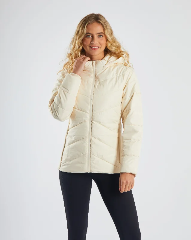Women's cropped leather coats with silver studs for an edgy lookBlair Jacket Vanilla Women's cropped leather coats with silver studs for an edgy lookBlair Jacket Vanilla