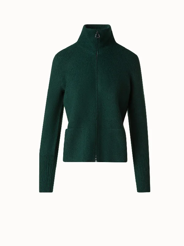 Women's pea coats in a plus - size fit for a flattering and warm winter coatCardigan in Cashmere Pique Knit