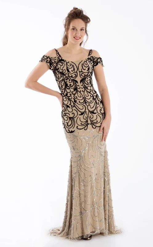 Prom dresses with lace - up side panels and ruffled bodices for a feminine and detailed lookChic and Holland HF1244 Dress Prom dresses with lace - up side panels and ruffled bodices for a feminine and detailed lookChic and Holland HF1244 Dress