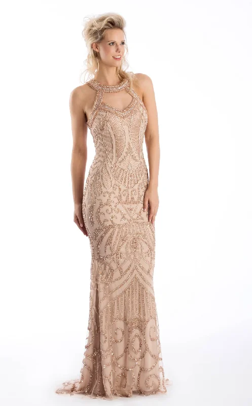 Formal dresses with ruffled skirts and bow accents for a charming prom appearanceChic and Holland HF1257 Dress Formal dresses with ruffled skirts and bow accents for a charming prom appearanceChic and Holland HF1257 Dress