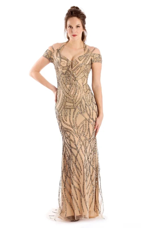 Ball - gown style formal dresses with sequined bodices for promChic and Holland HF1261 Dress Ball - gown style formal dresses with sequined bodices for promChic and Holland HF1261 Dress