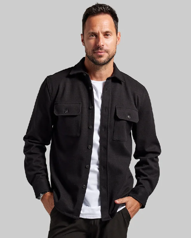 Women's moto jackets with a lace - up front for a unique and stylish touchCoastal Overshirt Women's moto jackets with a lace - up front for a unique and stylish touchCoastal Overshirt