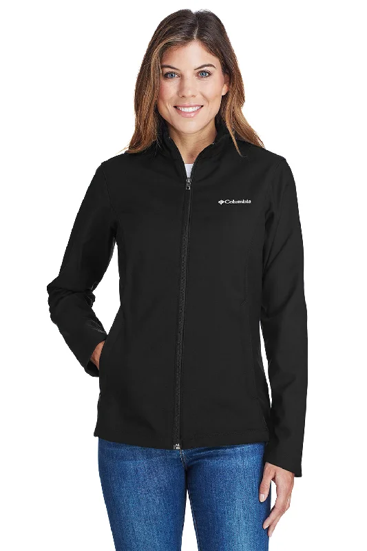Women's long - length wool blend jackets for a warm and stylish winter lookColumbia Womens Kruser Ridge Wind & Water Resistant Full Zip Jacket - Black Women's long - length wool blend jackets for a warm and stylish winter lookColumbia Womens Kruser Ridge Wind & Water Resistant Full Zip Jacket - Black