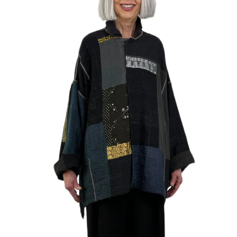 Plus size women's wool blend coats for a warm and stylish winterOVERSIZED MINI COAT