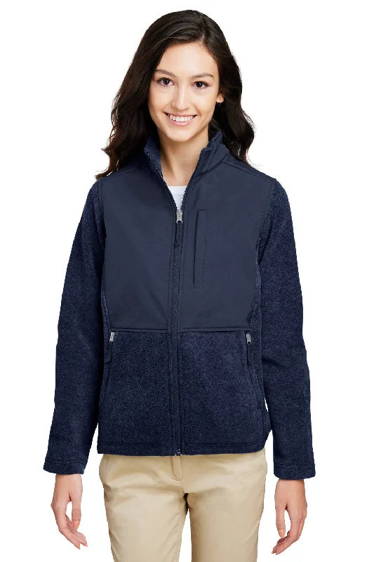 Women's moto jackets with a lace - up front for a unique and stylish touchCore 365 Womens Journey Summit Hybrid Full Zip Jacket - Classic Navy Blue Women's moto jackets with a lace - up front for a unique and stylish touchCore 365 Womens Journey Summit Hybrid Full Zip Jacket - Classic Navy Blue