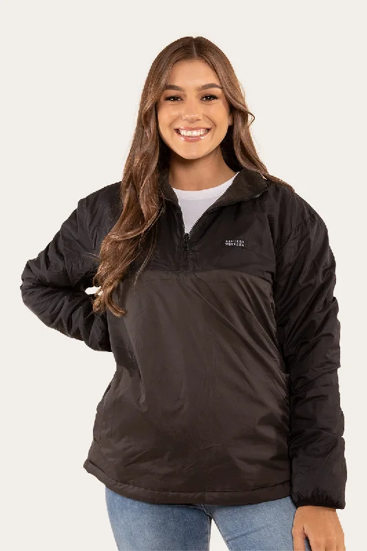 Women's shearling - lined suede jackets for ultimate warmth and luxuryCruze Womens Reversible Jacket - Black Women's shearling - lined suede jackets for ultimate warmth and luxuryCruze Womens Reversible Jacket - Black