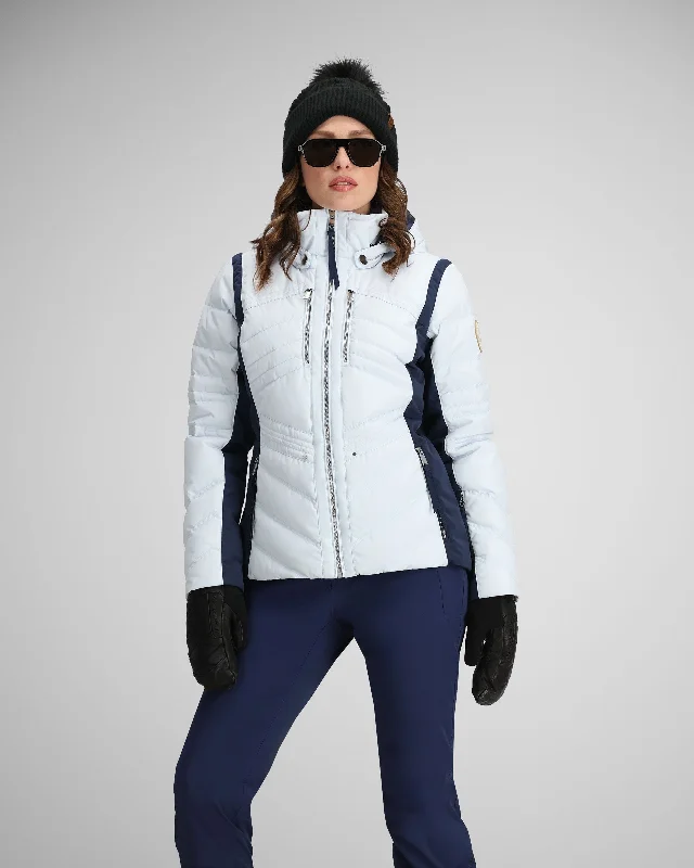 Women's military - style jackets with epaulets for a tough and fashionable appearanceDevon Down Jacket | Blue Ice Women's military - style jackets with epaulets for a tough and fashionable appearanceDevon Down Jacket | Blue Ice