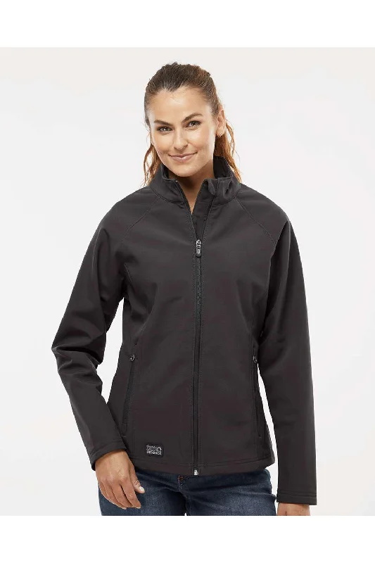Women's military - style jackets with epaulets for a tough and fashionable appearanceDri Duck Womens Contour Wind & Water Resistant Soft Shell Full Zip Jacket - Charcoal Grey Women's military - style jackets with epaulets for a tough and fashionable appearanceDri Duck Womens Contour Wind & Water Resistant Soft Shell Full Zip Jacket - Charcoal Grey