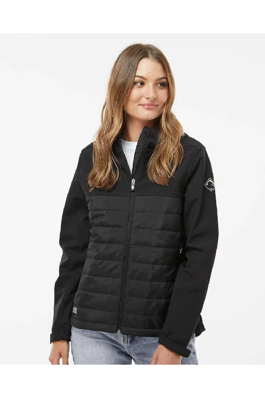 Women's long - line cardigan jackets in a soft knit for a cozy and elegant lookDri Duck Womens Vista Water Resistant Soft Shell Full Zip Puffer Jacket - Black Women's long - line cardigan jackets in a soft knit for a cozy and elegant lookDri Duck Womens Vista Water Resistant Soft Shell Full Zip Puffer Jacket - Black