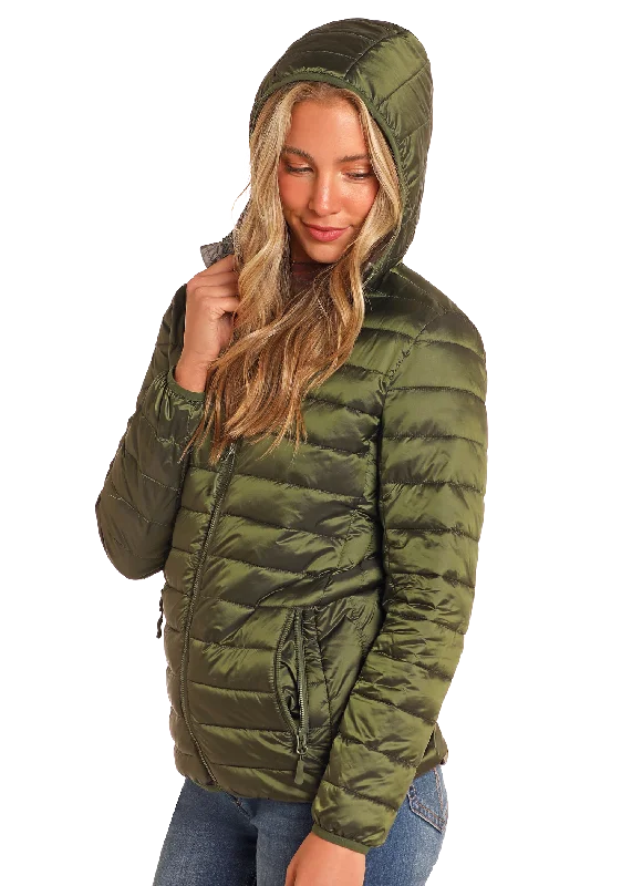 Water - resistant women's trench coats with adjustable cuffs for rainy daysWomen's Powder River Puffer Jacket #DW92C04159 Water - resistant women's trench coats with adjustable cuffs for rainy daysWomen's Powder River Puffer Jacket #DW92C04159