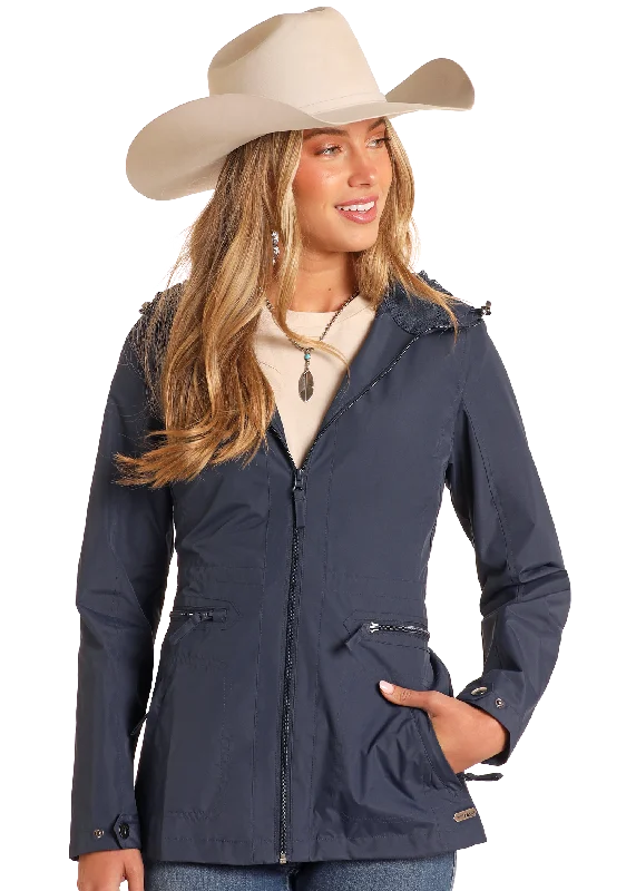 Women's reversible down coats with two - tone designs for versatile stylingWomen's Powder River Windbreaker Jacket #DW92C04160 Women's reversible down coats with two - tone designs for versatile stylingWomen's Powder River Windbreaker Jacket #DW92C04160