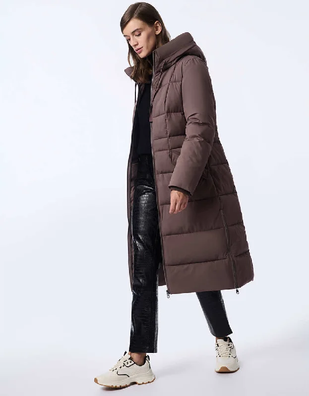 Water - resistant women's trench coats with adjustable cuffs for rainy daysEvermore Puffer Coat Water - resistant women's trench coats with adjustable cuffs for rainy daysEvermore Puffer Coat