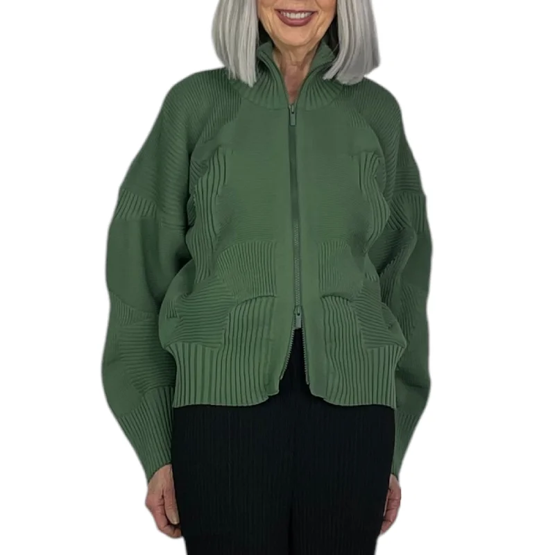 Women's windbreaker jackets with adjustable hoods for windy daysKONE KONE KNIT ZIP JACKET Women's windbreaker jackets with adjustable hoods for windy daysKONE KONE KNIT ZIP JACKET