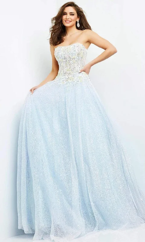 Formal dresses with side - slit pockets and beaded accents for a practical and stylish formal eventJovani - 06231 Floral Applique Sweetheart Ballgown Formal dresses with side - slit pockets and beaded accents for a practical and stylish formal eventJovani - 06231 Floral Applique Sweetheart Ballgown