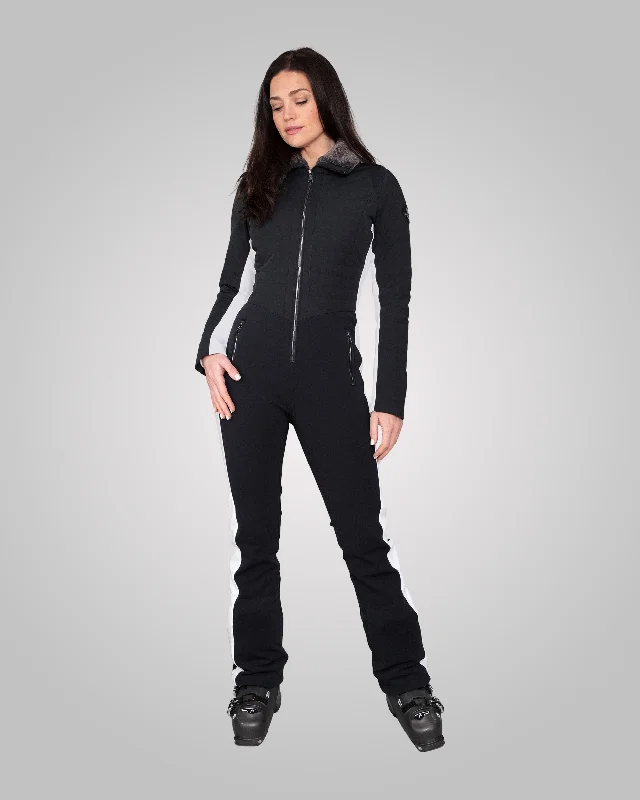 Women's moto jackets with a lace - up front for a unique and stylish touchKatze Suit | Black Women's moto jackets with a lace - up front for a unique and stylish touchKatze Suit | Black
