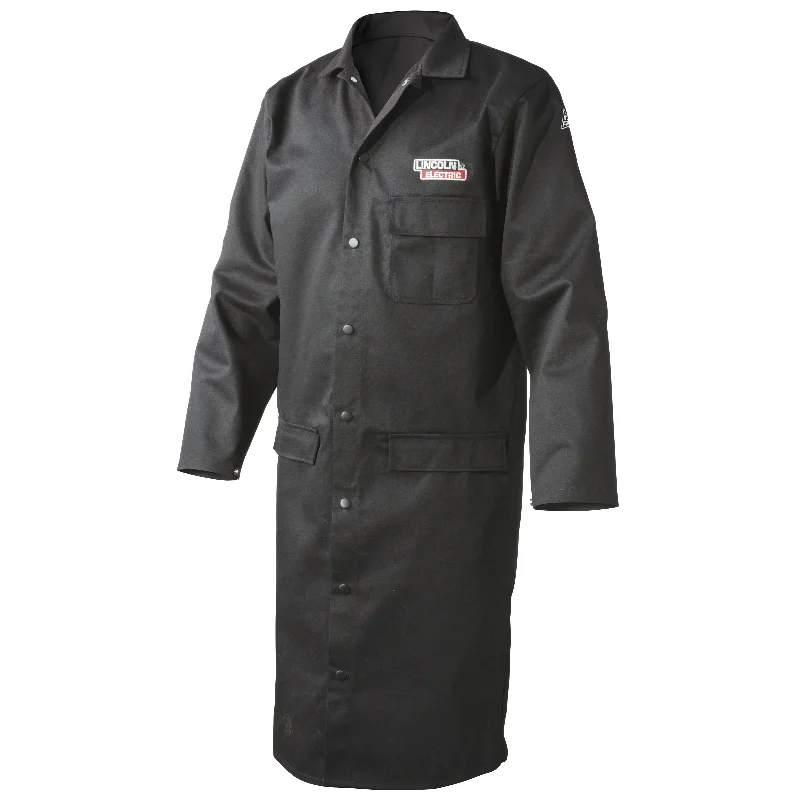 Women's trench coats with a removable belt for customizable stylingLincoln FR Welding Lab Coat - K3112 Women's trench coats with a removable belt for customizable stylingLincoln FR Welding Lab Coat - K3112
