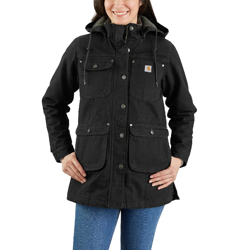 Oversized women's wool coats in a monochromatic look for a trendy outfitLoose Fit Washed Duck Coat Oversized women's wool coats in a monochromatic look for a trendy outfitLoose Fit Washed Duck Coat