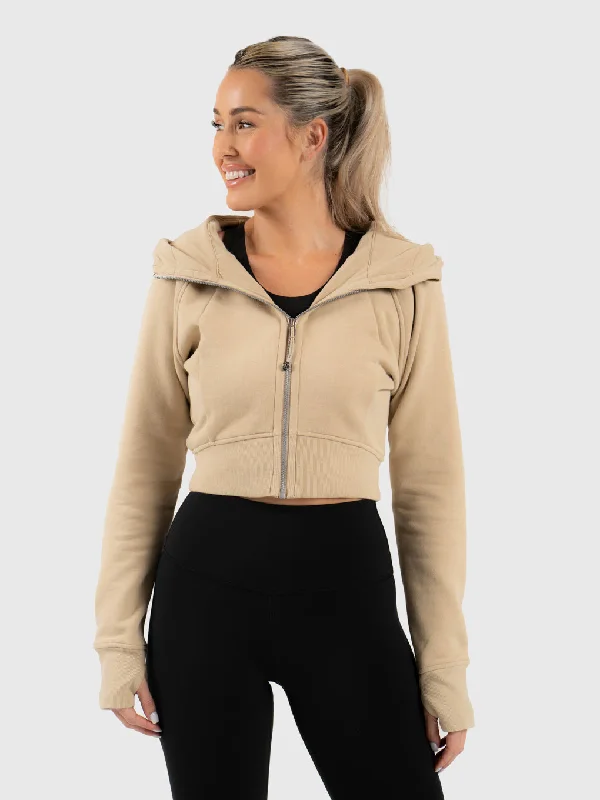 Women's windbreaker jackets with adjustable hoods for windy daysLULULEMON TRENCH SCUBA FULL ZIP HOODIE