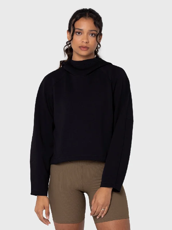 Women's bomber jackets with a holographic finish for a futuristic and eye - catching lookLULULEMON X BARRY'S BLK AIRWRAP HOODIE Women's bomber jackets with a holographic finish for a futuristic and eye - catching lookLULULEMON X BARRY'S BLK AIRWRAP HOODIE