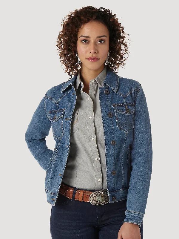 Women's reversible down coats with two - tone designs for versatile stylingWomen's Wrangler Denim Jacket #LWJ701D Women's reversible down coats with two - tone designs for versatile stylingWomen's Wrangler Denim Jacket #LWJ701D