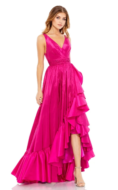 Mermaid - cut formal dresses in satin for a glamorous prom nightMac Duggal 67835 Dress Mermaid - cut formal dresses in satin for a glamorous prom nightMac Duggal 67835 Dress