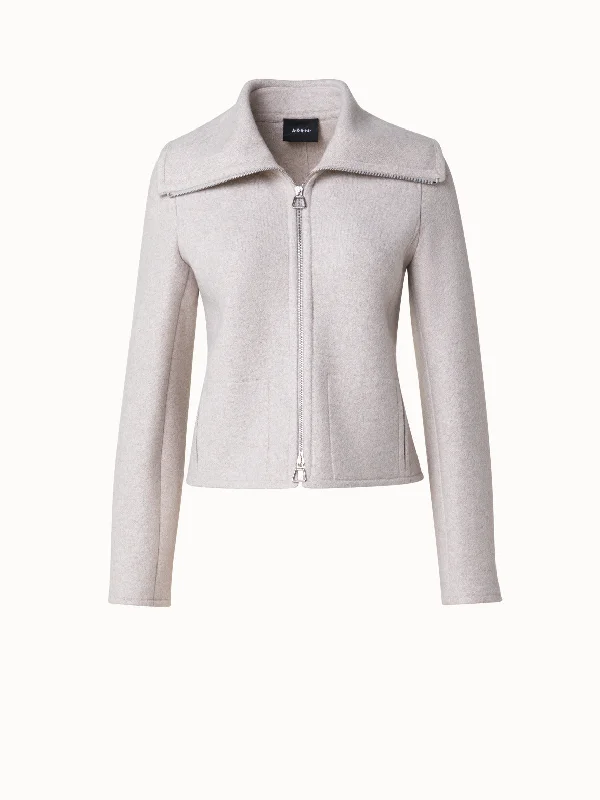 Long women's mac coats in a lightweight fabric for spring showersCashmere Jacket