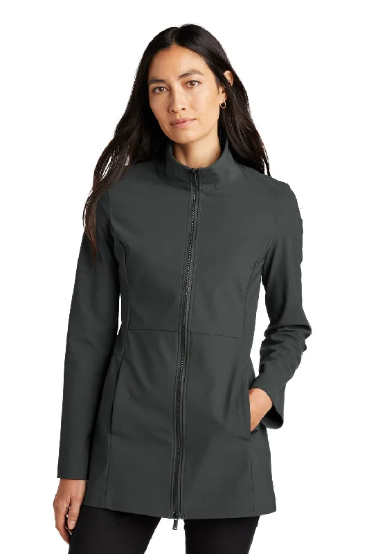 Women's faux fur - trimmed denim jackets for a trendy and cozy styleMercer+Mettle Womens Faille Waterproof Full Zip Soft Shell Jacket - Anchor Grey Women's faux fur - trimmed denim jackets for a trendy and cozy styleMercer+Mettle Womens Faille Waterproof Full Zip Soft Shell Jacket - Anchor Grey