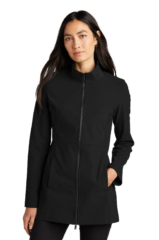 Women's denim jackets with distressed details for a casual and edgy lookMercer+Mettle Womens Faille Waterproof Full Zip Soft Shell Jacket - Deep Black Women's denim jackets with distressed details for a casual and edgy lookMercer+Mettle Womens Faille Waterproof Full Zip Soft Shell Jacket - Deep Black