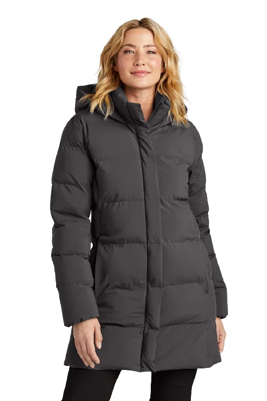 Women's waterproof rain jackets in bright yellow for high - visibility outdoor activitiesMercer+Mettle Womens Water Resistant Full Zip Hooded Puffy Parka - Anchor Grey Women's waterproof rain jackets in bright yellow for high - visibility outdoor activitiesMercer+Mettle Womens Water Resistant Full Zip Hooded Puffy Parka - Anchor Grey