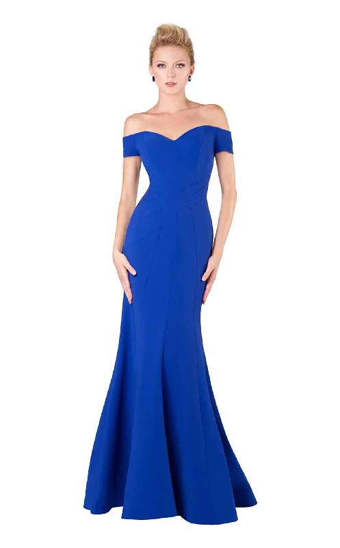 A - line formal dresses with beaded lace appliques for formal eventsMNM Couture M0005 Dress A - line formal dresses with beaded lace appliques for formal eventsMNM Couture M0005 Dress