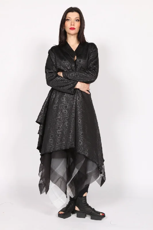 Women's trench coats with a removable belt for customizable stylingNOJ4011 Jacket