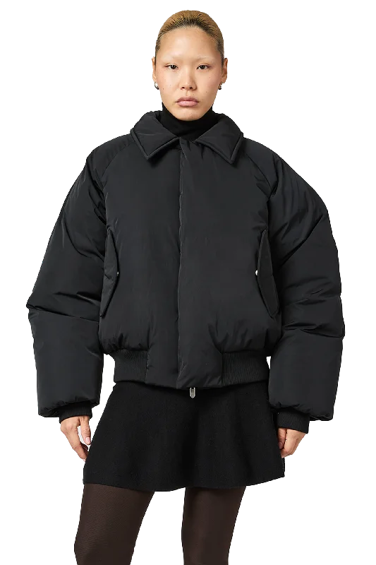 Embroidered women's cotton coats in a bohemian pattern for a unique designNylon Aero Coat in Night Embroidered women's cotton coats in a bohemian pattern for a unique designNylon Aero Coat in Night