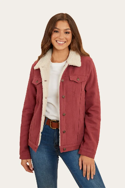 Women's moto jackets with a lace - up front for a unique and stylish touchPalmer Womens Jacket - Cedar Women's moto jackets with a lace - up front for a unique and stylish touchPalmer Womens Jacket - Cedar