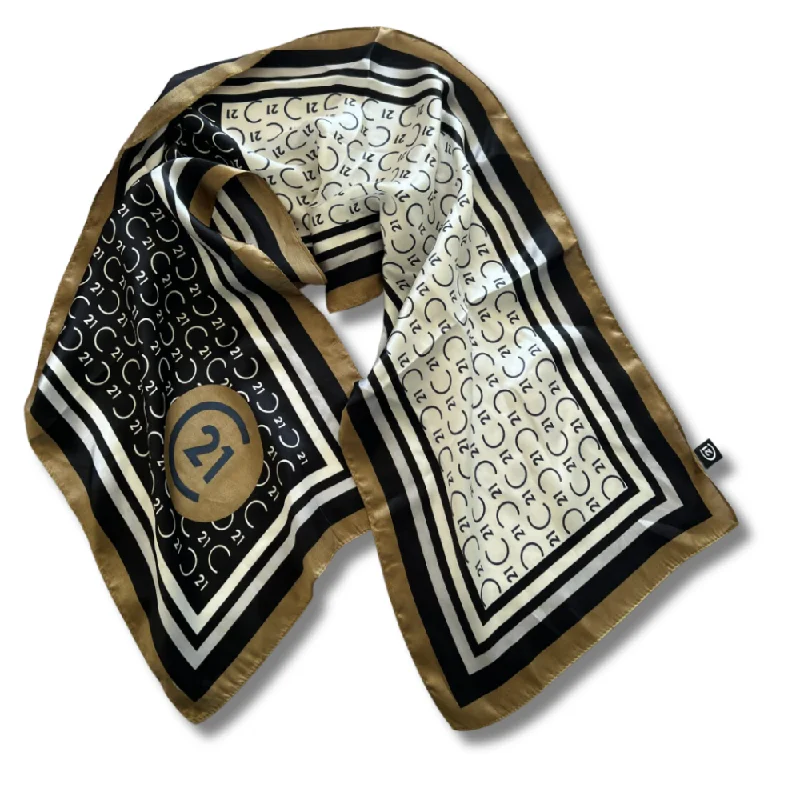 Women's bomber jackets with a holographic finish for a futuristic and eye - catching lookC21 Seal Stripe Monogram Long Scarf - Close Out Women's bomber jackets with a holographic finish for a futuristic and eye - catching lookC21 Seal Stripe Monogram Long Scarf - Close Out