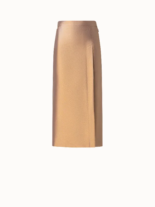 Women's windbreaker jackets with adjustable hoods for windy daysPencil Skirt with Slit in Cotton and Golden Lurex Women's windbreaker jackets with adjustable hoods for windy daysPencil Skirt with Slit in Cotton and Golden Lurex