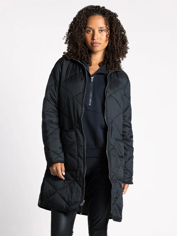 Women's pea coats with brass buttons for a nautical - inspired stylePIXIE JACKET