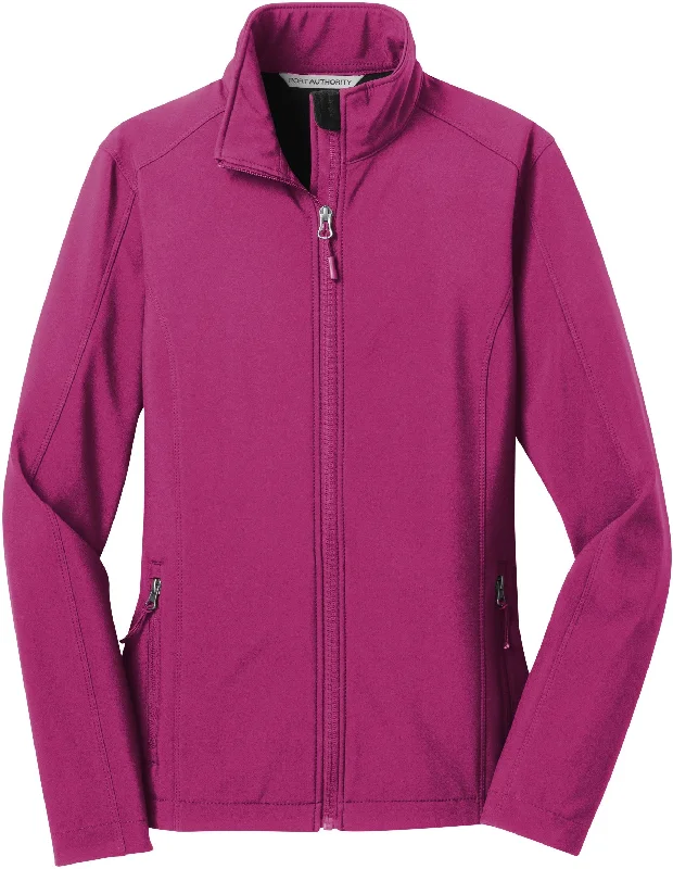Women's military - style jackets with epaulets for a tough and fashionable appearancePort Authority Ladies Core Soft Shell Jacket Women's military - style jackets with epaulets for a tough and fashionable appearancePort Authority Ladies Core Soft Shell Jacket