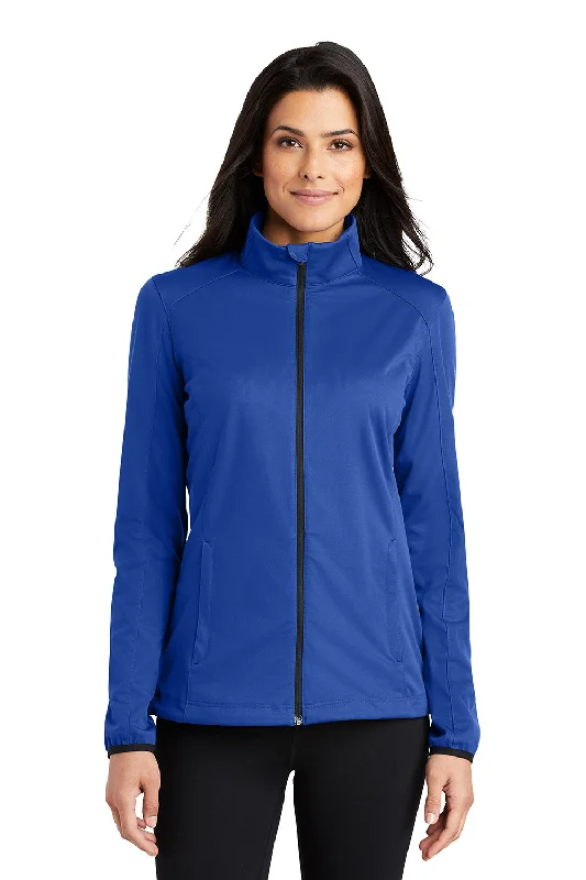 Women's quilted puffer jackets in a cropped silhouette for a modern twistPort Authority Womens Active Wind & Water Resistant Full Zip Jacket - True Royal Blue Women's quilted puffer jackets in a cropped silhouette for a modern twistPort Authority Womens Active Wind & Water Resistant Full Zip Jacket - True Royal Blue