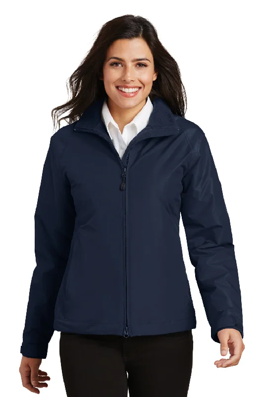 Women's bomber jackets with floral embroidery for a feminine and unique designPort Authority Womens Challenger Wind & Water Resistant Full Zip Jacket - True Navy Blue Women's bomber jackets with floral embroidery for a feminine and unique designPort Authority Womens Challenger Wind & Water Resistant Full Zip Jacket - True Navy Blue
