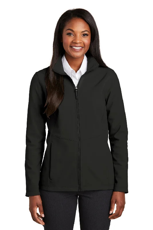 Women's denim jackets with a patchwork design for a bohemian and artsy stylePort Authority Womens Collective Wind & Water Resistant Full Zip Jacket - Deep Black Women's denim jackets with a patchwork design for a bohemian and artsy stylePort Authority Womens Collective Wind & Water Resistant Full Zip Jacket - Deep Black