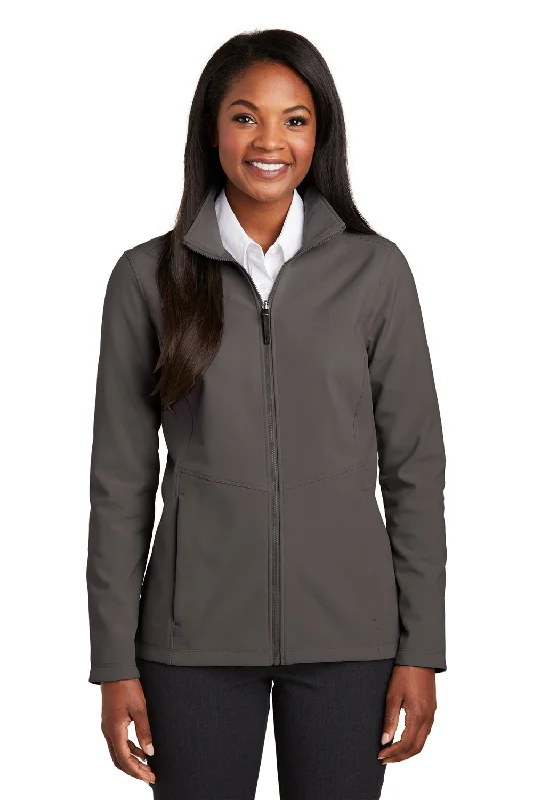 Women's cropped down jackets in bold colors for a sporty and fashionable winter outfitPort Authority Womens Collective Wind & Water Resistant Full Zip Jacket - Graphite Grey Women's cropped down jackets in bold colors for a sporty and fashionable winter outfitPort Authority Womens Collective Wind & Water Resistant Full Zip Jacket - Graphite Grey
