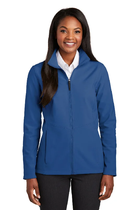 Women's quilted puffer jackets in a cropped silhouette for a modern twistPort Authority Womens Collective Wind & Water Resistant Full Zip Jacket - Night Sky Blue Women's quilted puffer jackets in a cropped silhouette for a modern twistPort Authority Womens Collective Wind & Water Resistant Full Zip Jacket - Night Sky Blue