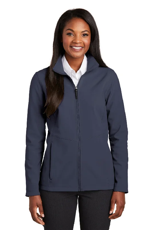 Women's cropped down jackets in bold colors for a sporty and fashionable winter outfitPort Authority Womens Collective Wind & Water Resistant Full Zip Jacket - River Navy Blue Women's cropped down jackets in bold colors for a sporty and fashionable winter outfitPort Authority Womens Collective Wind & Water Resistant Full Zip Jacket - River Navy Blue